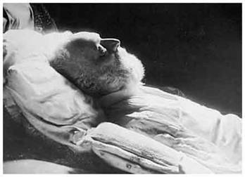 Victor Hugo sur son lit de mort